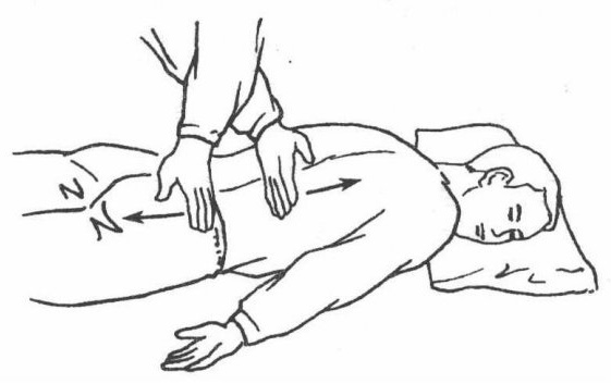 Cross Double-Palm Separating Pushing
