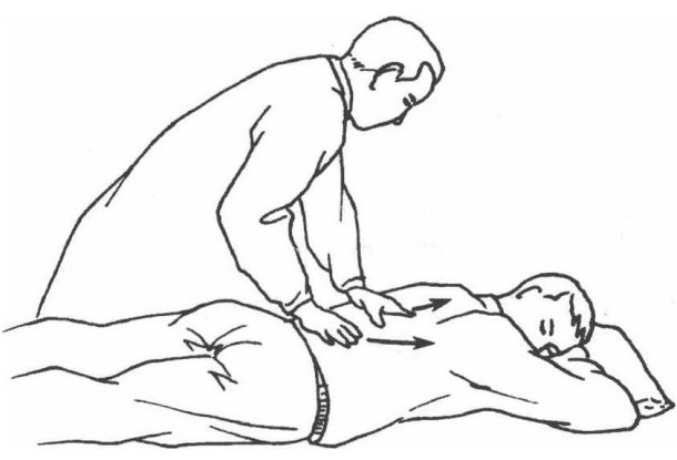 Lumbodorsal Reverse Pushing (Yao Bei Ni Tui Fa)
